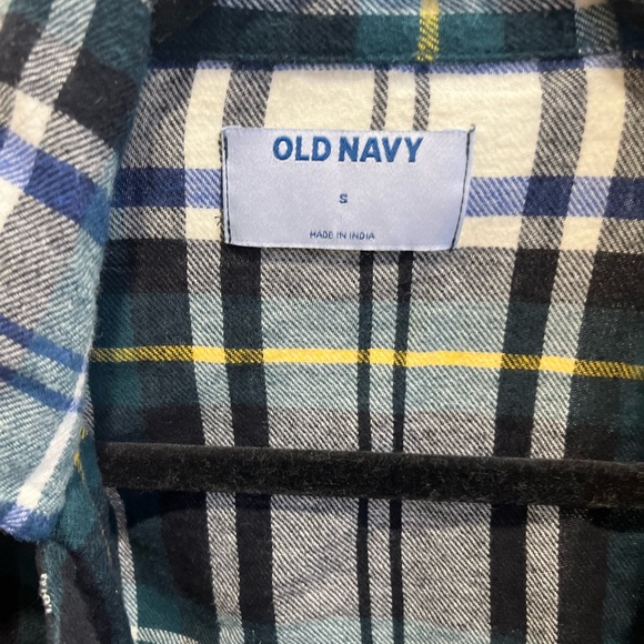 Old Navy Men's Plaid pajama Shirt - size small - Picture 2 of 5